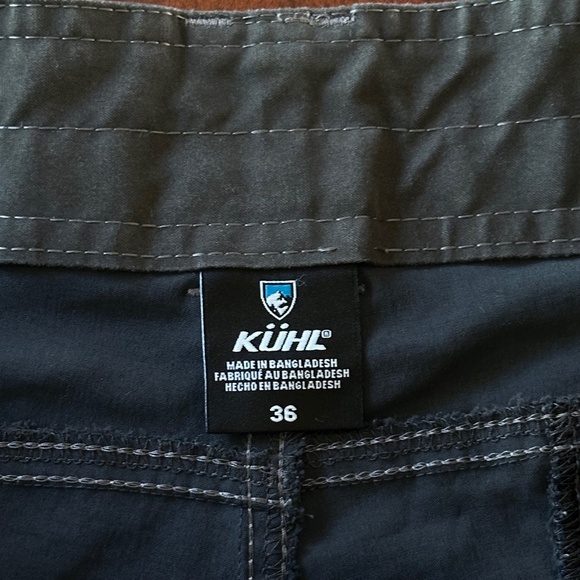 KUHL Renegade Shorts in Koal Dark Gray - Picture 10 of 16